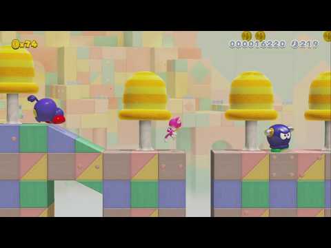 A walk through Block Park! by Keviaar - Super Mario Maker 2 - No Commentary 1bx