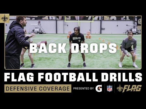 Defensive Coverage Drills | NFL Flag Football Drills