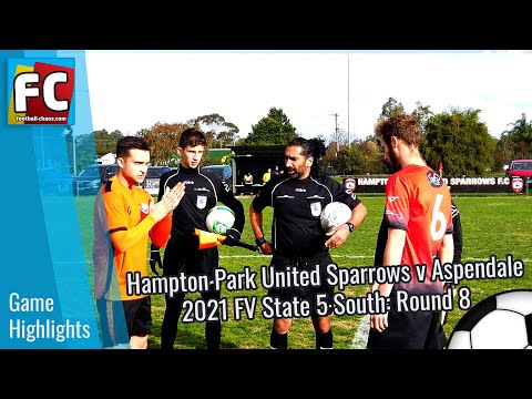 2021: FV State 5 S RD 8: Hampton Park United Sparrows v Aspendale Stingrays