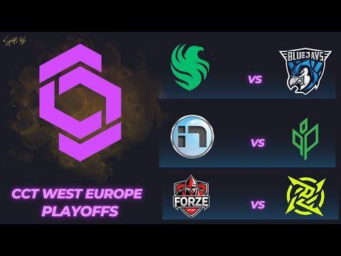 LIVE: Falcons vs BlueJays | Sprout vs iNation | ForZe vs Young Ninjas | CCT West Europe – PlayOffs