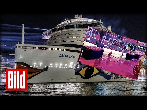 Panik auf der Aida - Megawellen / Flucht aus Party-Raum