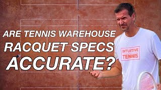 Tennis Warehouse ONLY Lists Strung Tennis Racquet Weight | My Theory