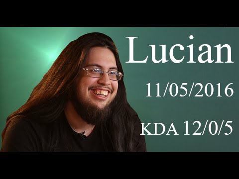 Imaqtpie Lucian AD vs Kalista - Full Stream 11/05/2016 KDA 12/0/5 - #55
