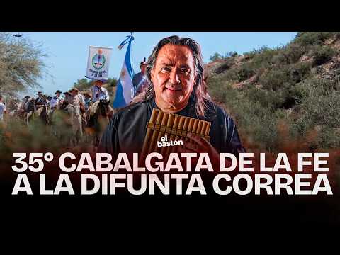 35° CABALGATA DE LA FE A LA DIFUNTA CORREA I OMEGA, TRES PARA EL CANTO Y SERGIO GALLEGUILLO EN VIVO