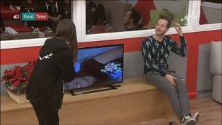 Federica carta piange  per Nico