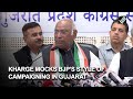 Mallikarjun Kharge Mocks BJP S Style Of Campaigning For Gujarat Polls