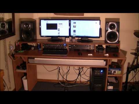 Video Response to CJD: How to build a Recording Studio Desk (Under $100 Dollars)