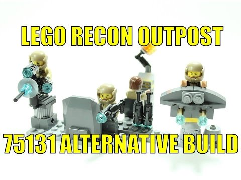 LEGO STAR WARS 75131 ALTERNATIVE BUILD RESISTANCE RECON OUTPOST Video