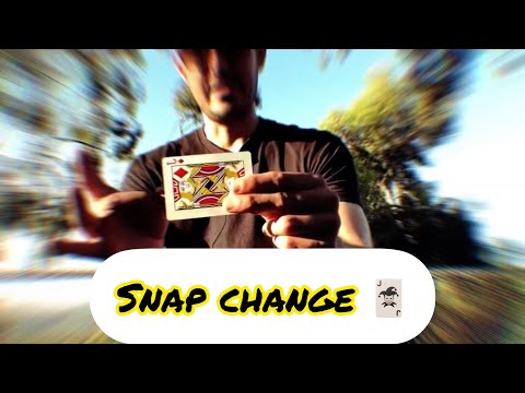 How To INSTANTLY Change A Card (Snap Change Tutorial)