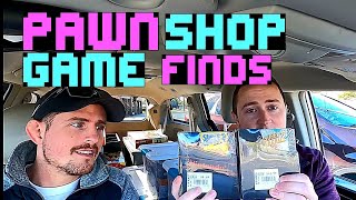 PAWN SHOP & GOODWILL Video game scores! (Live video game hunting)