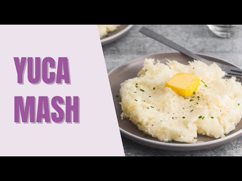 Easy Garlic Yuca Mash Recipe