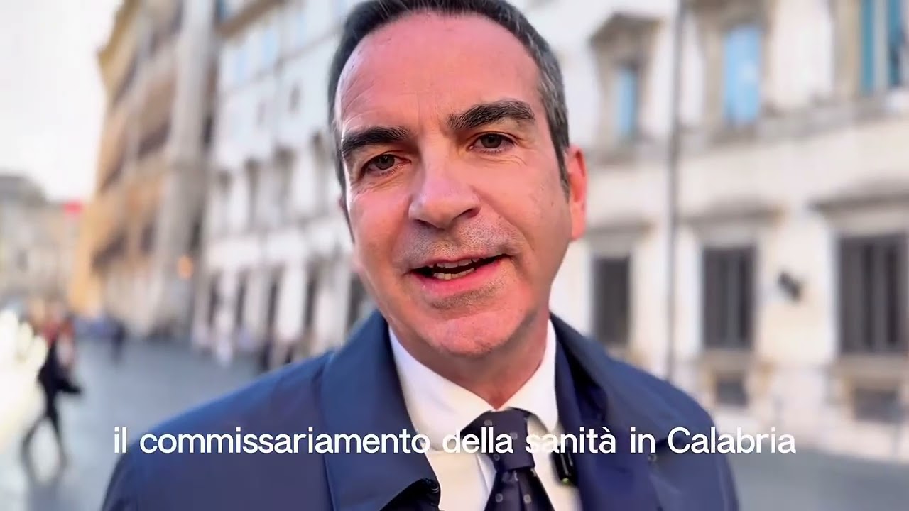 OCCHIUTO: "EVENTO STORICO: LA CALABRIA È UFFICIALMENTE USCITA DAL COMMISSARIAMENTO DELLA SANITÀ"