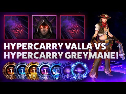 Valla Rain - Hypercarry Valla vs Hypercarry Greymane! - Bronze to Grandmaster S1 2022