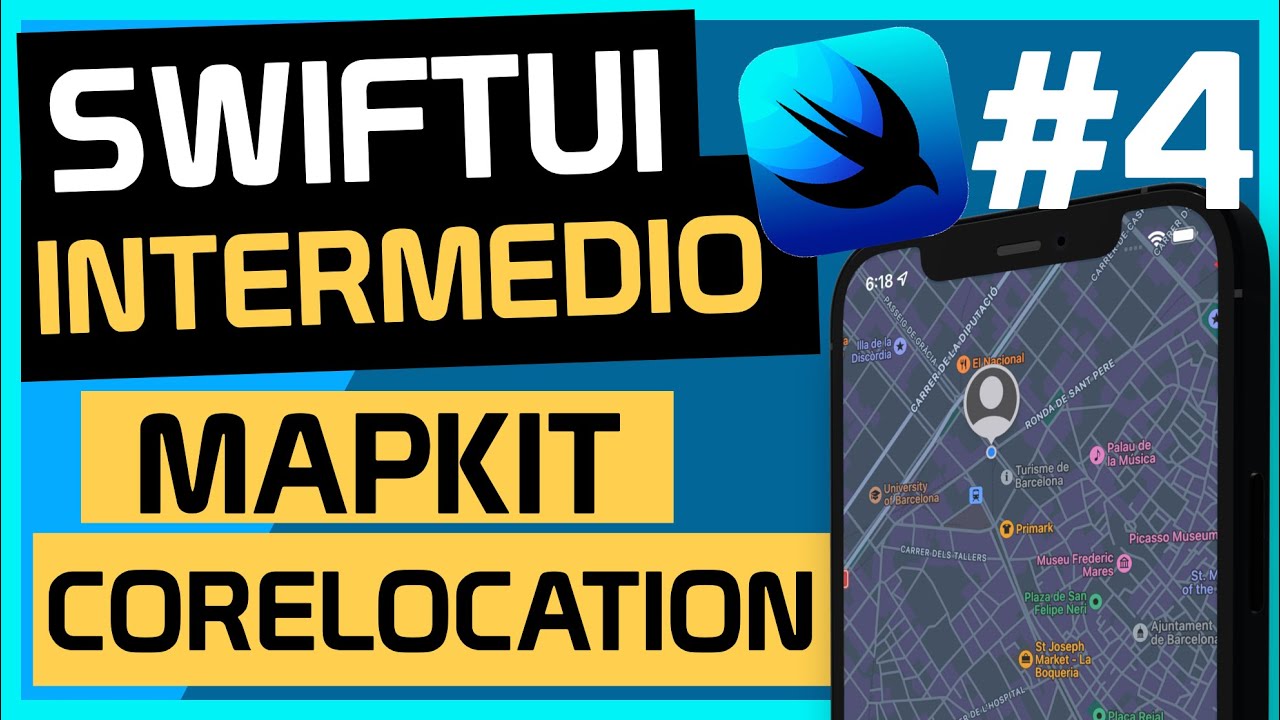 SWIFTUI INTERMEDIO MAPKIT y CORELOCATION en SwiftUI en Español (Muestra la localización de un user)