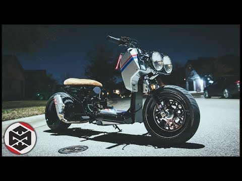 YouTube video about: How fast do honda ruckus go?