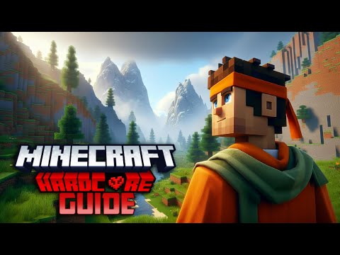 Surviving Your First Day in Minecraft Hardcore! Watch now!