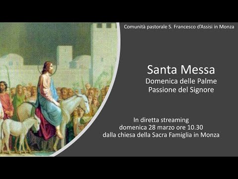 Santa Messa della Domenica delle Palme - Passione del Signore