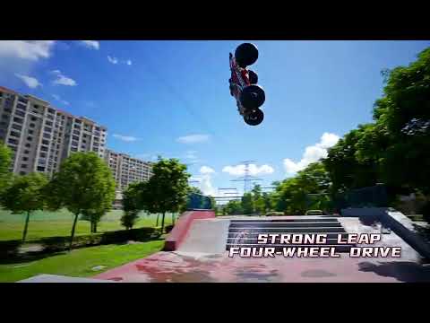 G105 1:10 Scale RC Car 2.4ghz 4wd 46km/h+ High-speed Big Wheel Off Road Waterproof RC Car