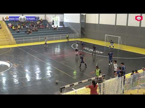 Votorantim Caas Futmax e AD Prudente pela Liga Paulista de Futsal. É o sub15.