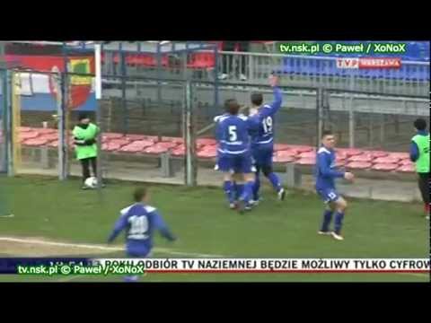 tv.nsk.pl 2012-04-07 Dolcan Ząbki - Zawisza Bydgoszcz 1-0 (0-0) bramka relacja
