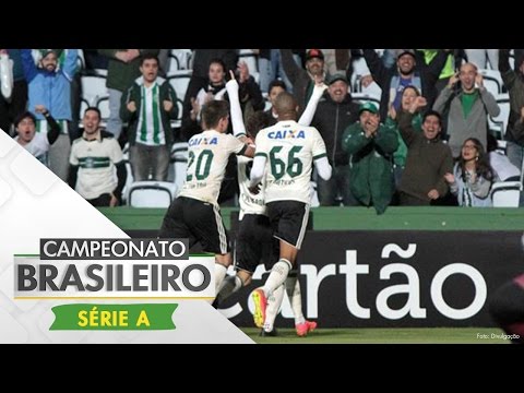 Melhores Momentos - Gols de Coritiba 4 x 1 Atlético-GO - Campeonato Brasileiro (15/05/2017)