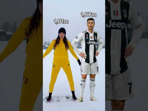 How tall is @CelineDept compared to Juventus players?❄️