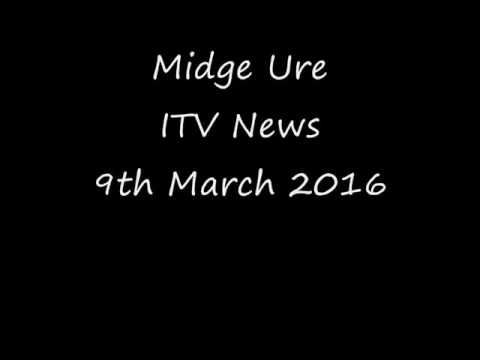 Midge Ure talks on death of George Martin - March 2016