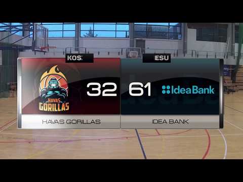 Havas Gorillas vs Idea Bank - VI kolejka - Warszawa - Koszykarska Liga Biznesu