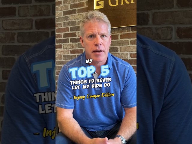 Top 5 Thing I’d Never Let My Kids Do