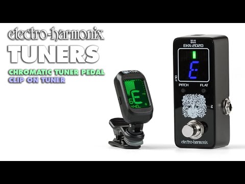 Electro-Harmonix Electro Harmonix Chromatic Tuner Pedal - EHX-2020 Mini Tuner True Bypass w/ ADAPTER image 3