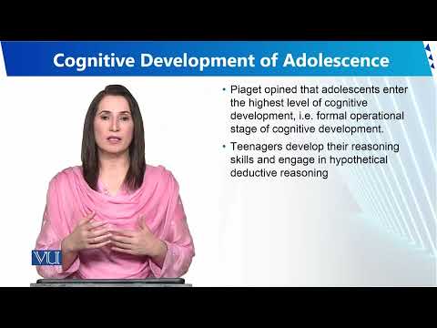 Cognitive Development of Adolescence | Human Development and Learning | EDU302 Topic026