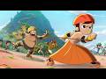 Chhota Bheem Aur Kalia Ki Roller Race Action Adventure Episode Competition Cartoon For Kids