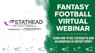 Build your fantasy football team with NFL statistics | Stathead Football Tutorial Webinar
