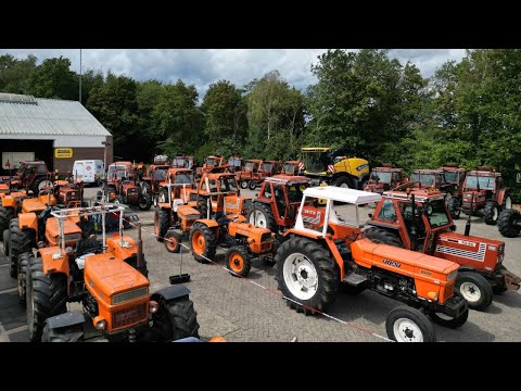 100 Fiat tractors meet new New Holland `s