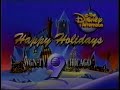 The Disney Afternoon Happy Holidays Promo 1991