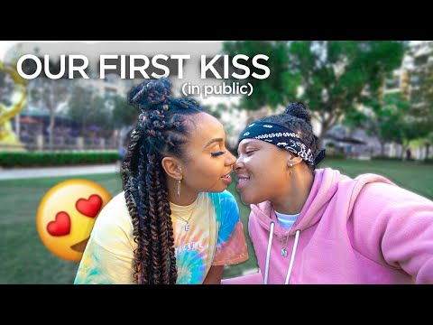 *Kissing* my Girlfriend in public for the FIRST TIME😍 & this happened | EZEE X NATALIE