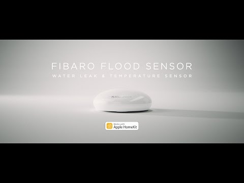 Czujnik zalania Apple HomeKit - FIBARO Flood Sensor