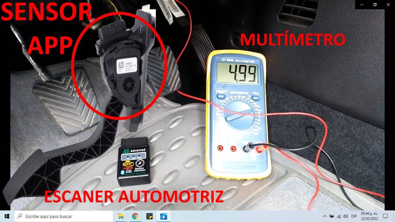 Sensor de Posicion Pedal Acelerador: Guia Completa y DTCs (Sensor APP)