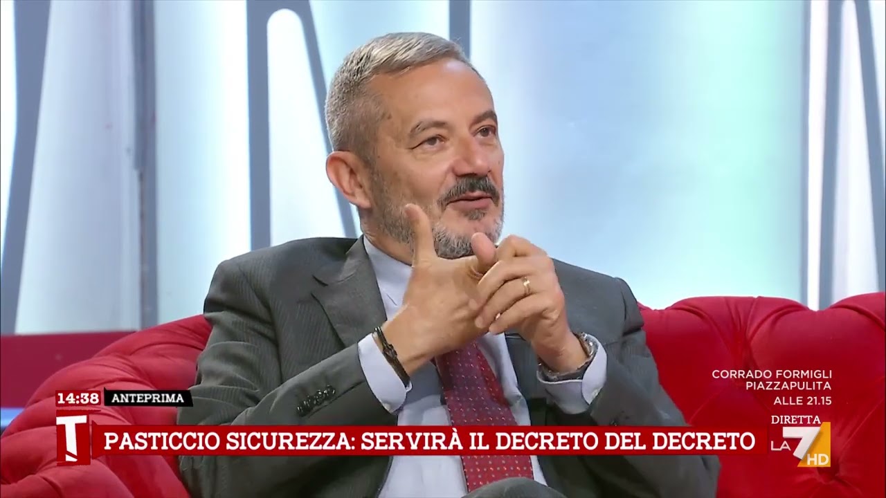 Sicurezza, Buccini: "Un terribile pasticcio"