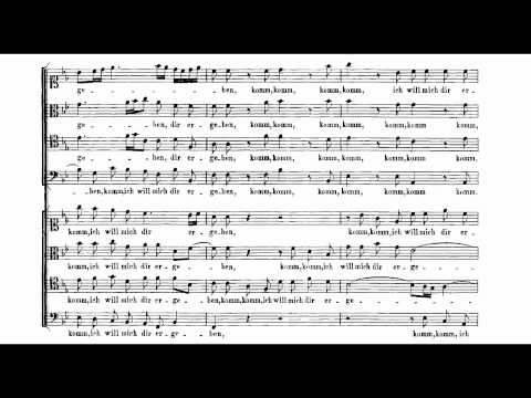 Bach Motet BWV 229 "Komm, Jesu, komm"