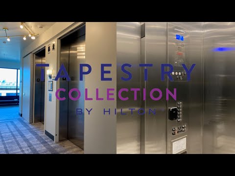 BRAND NEW OTIS Gen2 Traction Elevators - Tapestry by Hilton Fort Sutter Hotel - Sacramento, CA