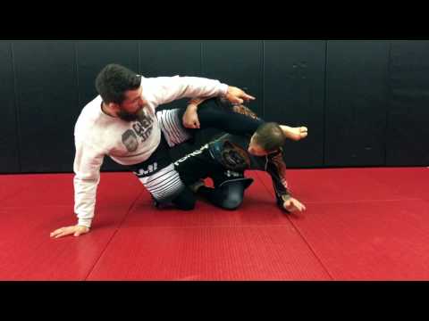 Coaching a BJJ Student through a Mount Escape to Sweep
