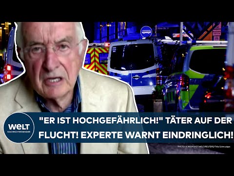 Video Thumbnail: SOLINGEN: "Er ist hochgefährlich!" Täter nach Anschlag auf der Flucht! Experte warnt eindringlich!