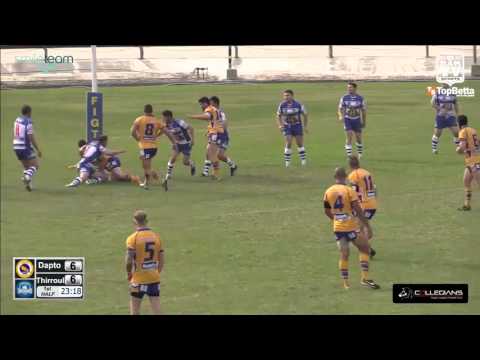 2016 ICRL Round 1 1st Grade Highlights - Dapto Canaries Vs Thirroul Butchers
