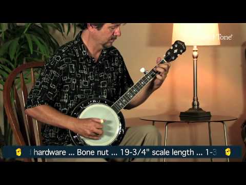 Gold Tone BG-Mini C-Scale Short Scale 8" Mini Bluegrass 5-String Banjo w/Gig Bag - (B-Stock) image 6