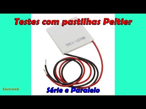 Peltier Tablets - Series and parallel connections !!
