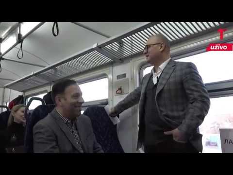 Vožnja novom linijom BG voza Lazarevac - Ovča