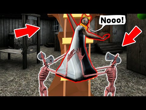 Granny vs Siren Head Brothers - funny horror school animation (p.102)