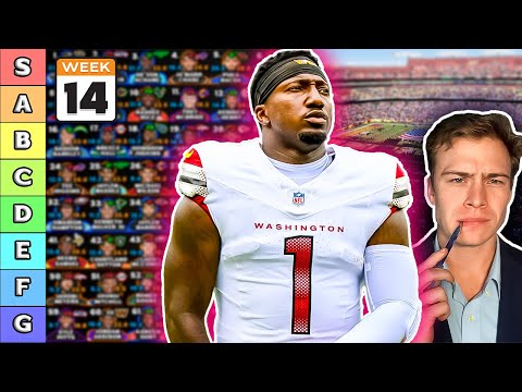 Top 70 Flex Rankings & Tiers w/ TE - Week 14