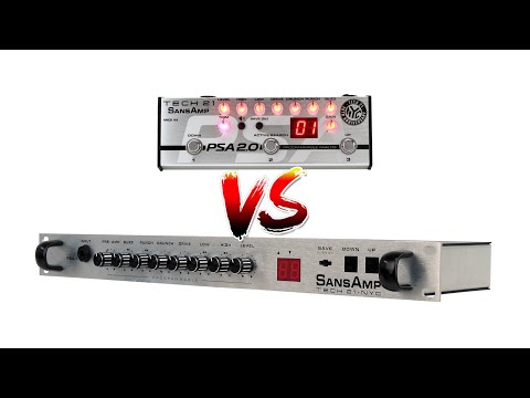 Demo - Tech 21 | Sansamp | PSA-1 VS PSA 2.0 | Analog Guitar & Bass Preamp | *No Talking*